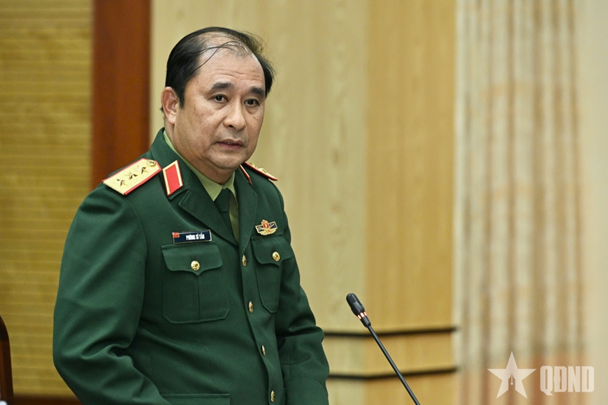 Đại tướng Phan Văn Giang làm việc với Ban Thường vụ Tỉnh ủy Tuyên Quang