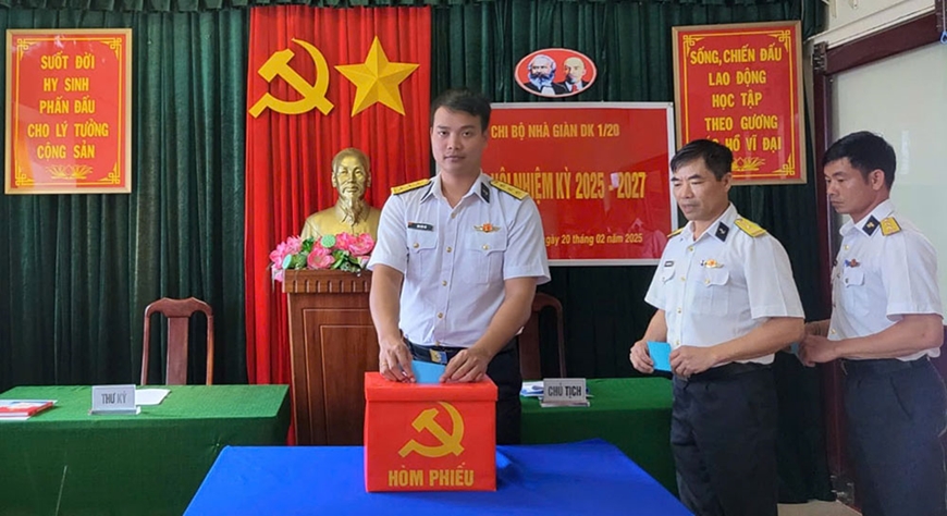 Đại hội Đảng ở thềm lục địa phía Nam