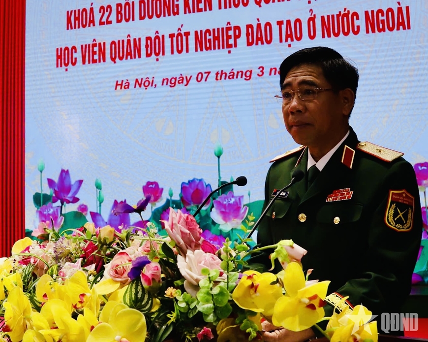 Trường Sĩ quan Lục quân 1 tổ chức lễ tốt nghiệp khóa 22