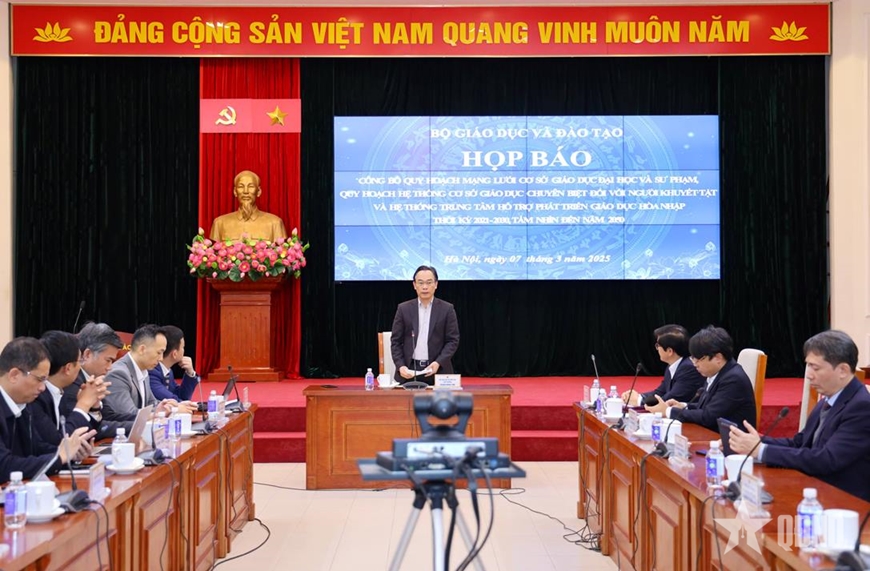Công bố hai quy hoạch liên quan đến giáo dục và đào tạo