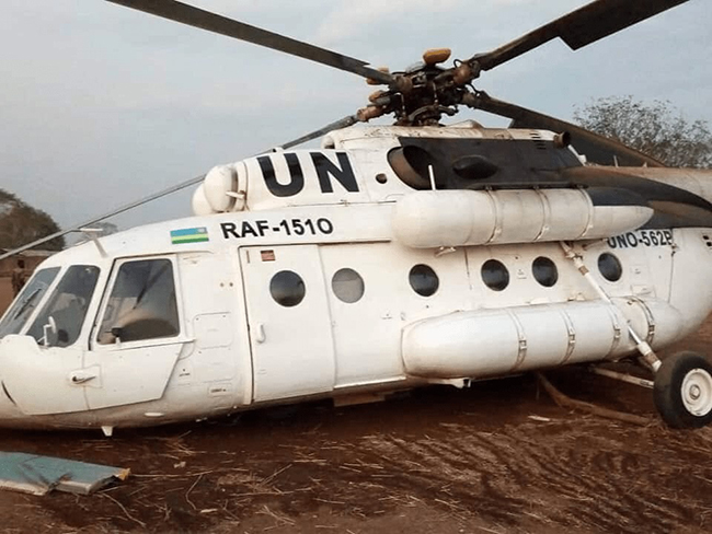 Trực thăng của LHQ bị tấn công ở Nam Sudan, 27 quân nhân thiệt mạng