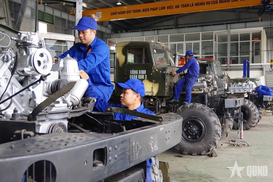 Cục Hậu cần - Kỹ thuật Quân khu 3: Xưởng X81 không ngừng nâng cao chất lượng bảo dưỡng, sửa chữa xe - máy