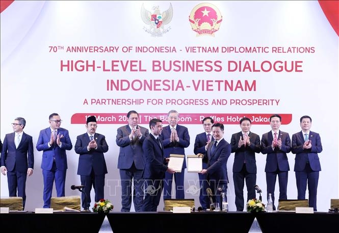 Tổng Bí thư Tô Lâm dự Tọa đàm doanh nghiệp “Việt Nam và Indonesia: Quan hệ đối tác vì sự tiến bộ và thịnh vượng”