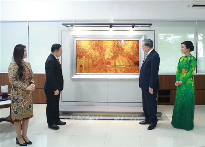 Tổng Bí thư Tô Lâm thăm Ban Thư ký ASEAN