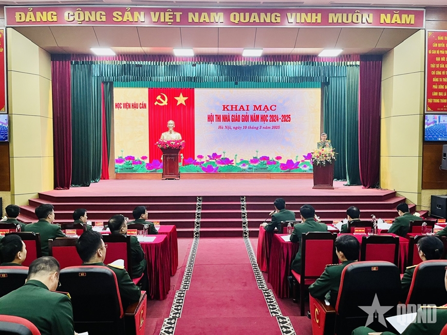 Học viện Hậu cần khai mạc Hội thi Nhà giáo giỏi cấp học viện năm học 2024-2025