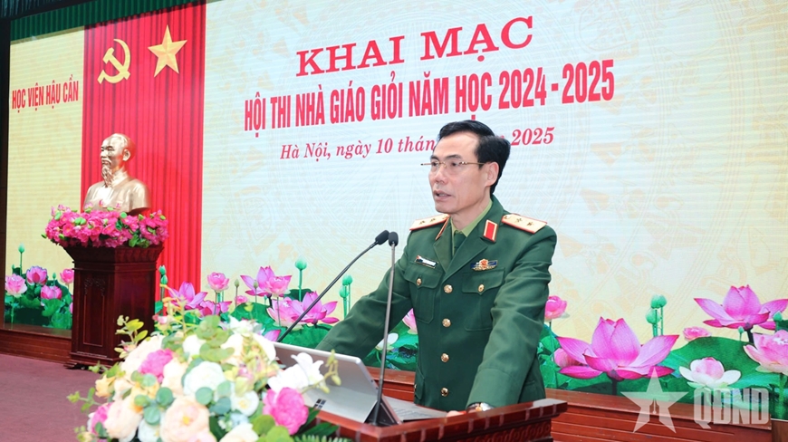 Học viện Hậu cần khai mạc Hội thi Nhà giáo giỏi cấp học viện năm học 2024-2025