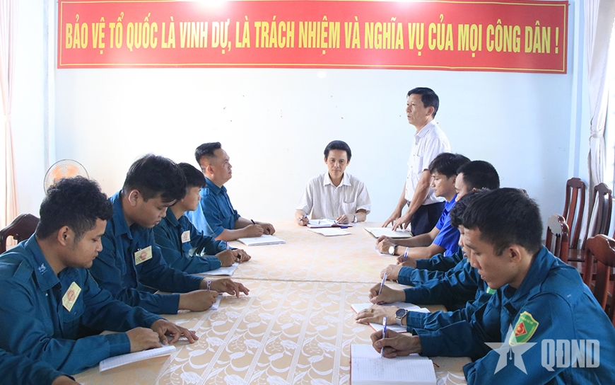 Kinh nghiệm cử tuyển đảng viên chuẩn bị nhập ngũ ở Phú Riềng