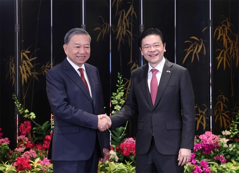 Tuyên bố chung về nâng cấp quan hệ Đối tác Chiến lược toàn diện giữa Việt Nam và Singapore