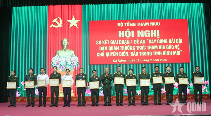 Bộ Tổng Tham mưu sơ kết giai đoạn 1 Đề án “Xây dựng hải đội dân quân thường trực tham gia bảo vệ chủ quyền biển, đảo trong tình hình mới”