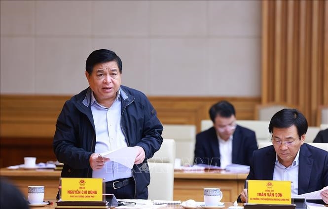 Thủ tướng Phạm Minh Chính chủ trì Phiên họp của Tiểu Ban Kinh tế-Xã hội Đại hội XIV của Đảng