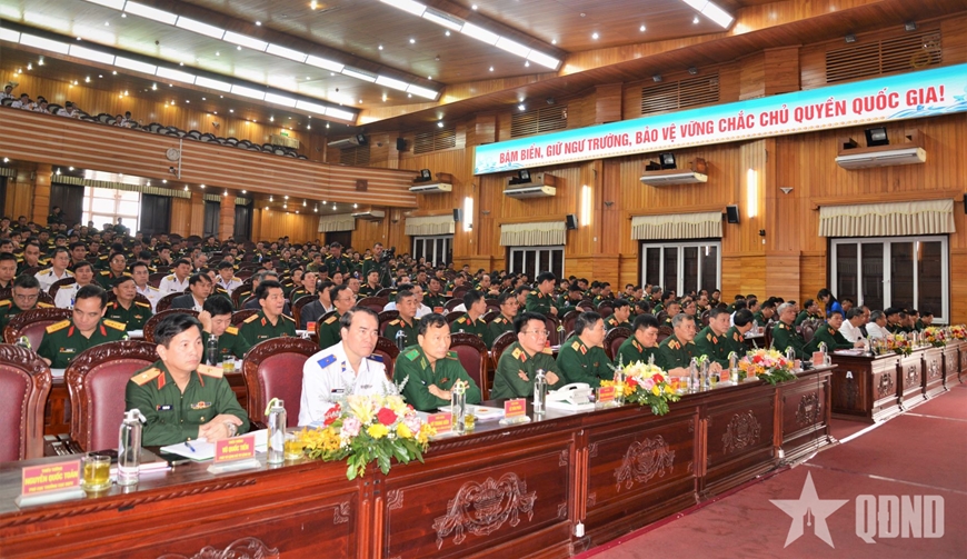 Đại tướng Nguyễn Tân Cương chủ trì sơ kết giai đoạn 1 đề án xây dựng hải đội dân quân thường trực