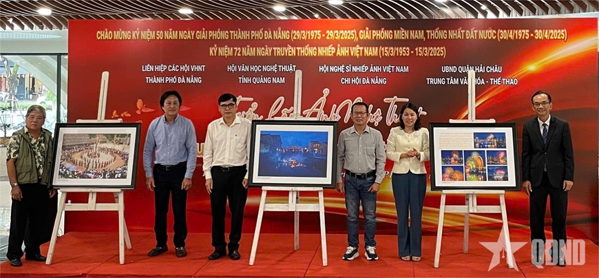 Khai mạc Triển lãm ảnh nghệ thuật “Quảng Nam Đà Nẵng - Đất Mẹ ân tình”