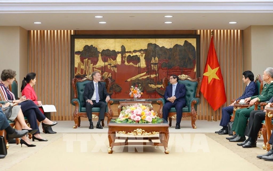 Thủ tướng Phạm Minh Chính: Đề nghị Airbus đầu tư, tham gia phát triển hệ sinh thái hàng không Việt Nam