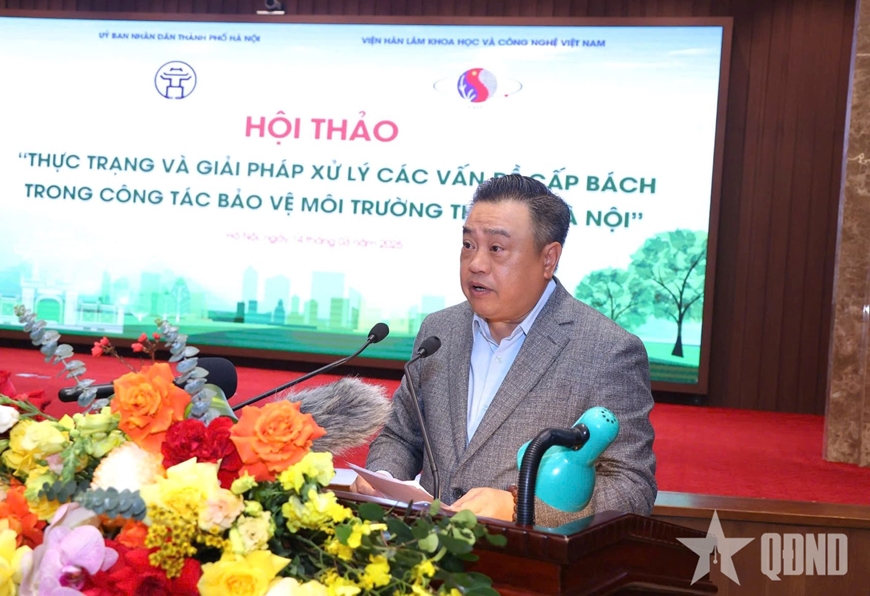 Hà Nội: Tìm giải pháp xử lý các vấn đề cấp bách trong bảo vệ môi trường