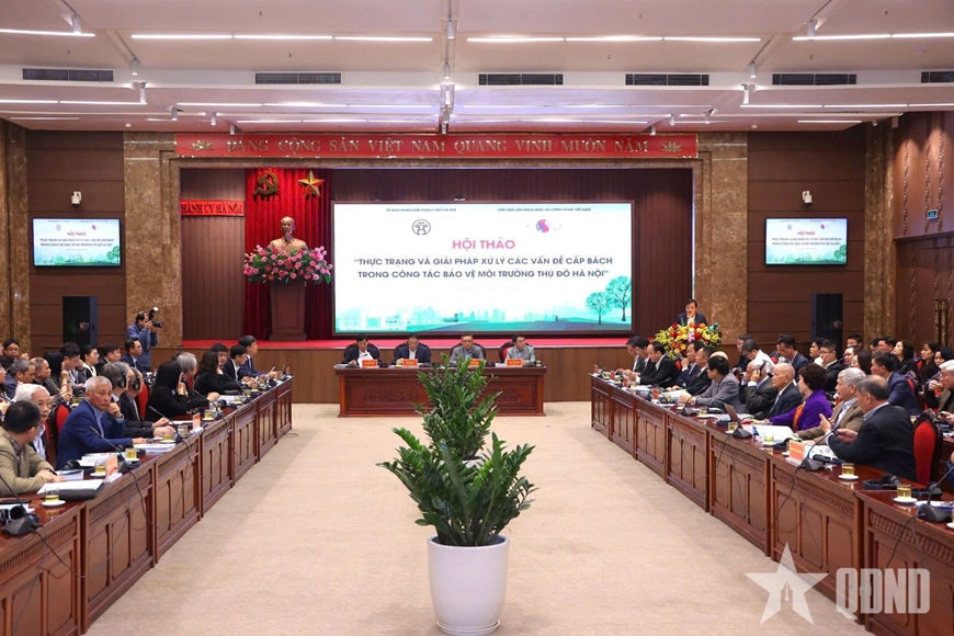Hà Nội: Tìm giải pháp xử lý các vấn đề cấp bách trong bảo vệ môi trường