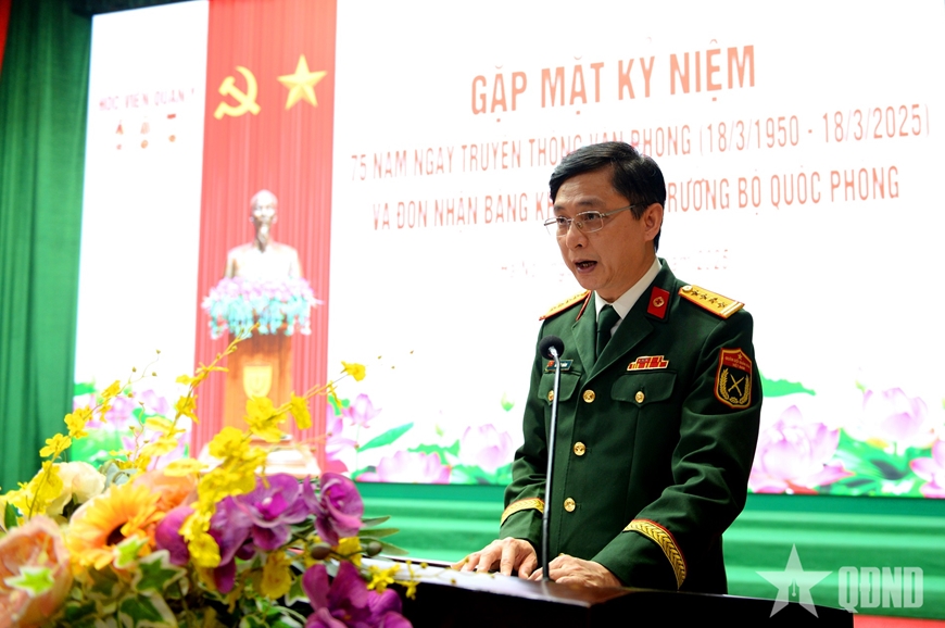 Văn phòng Học viện Quân y xây đắp truyền thống “Kịp thời - Chính xác - Hiệu quả - An toàn - Mẫu mực”