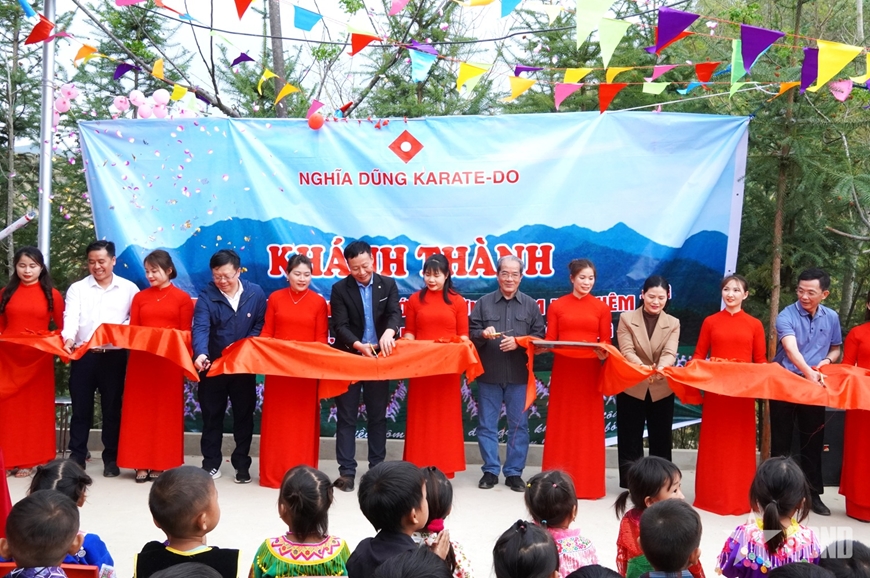 Khánh thành điểm trường vùng cao Hà Giang