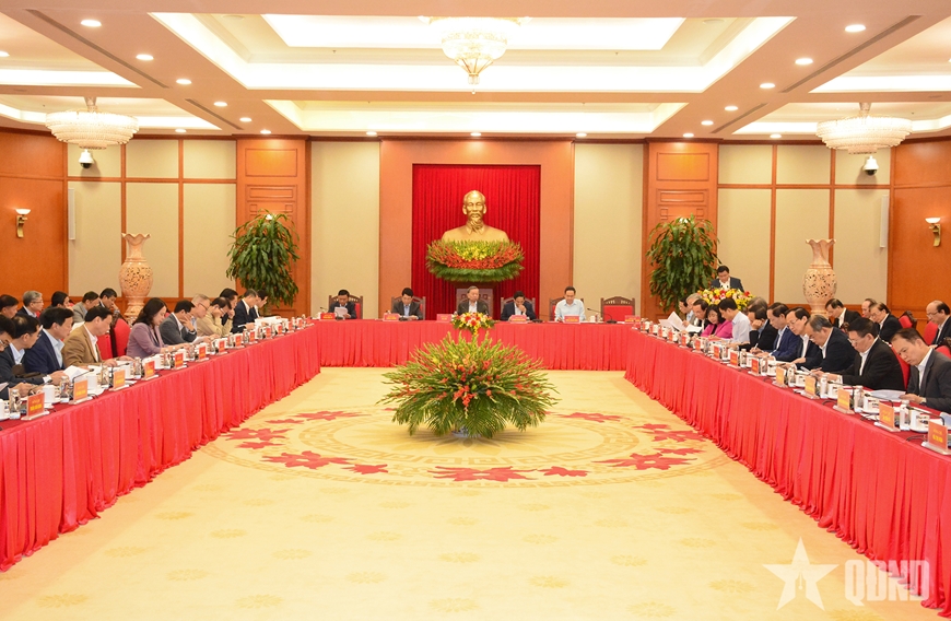 Tổng Bí thư Tô Lâm chủ trì họp Tiểu ban Văn kiện Đại hội XIV của Đảng