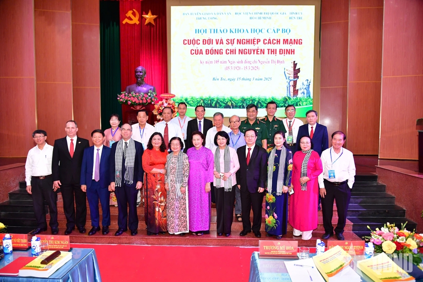 Hội thảo khoa học: “Cuộc đời và sự nghiệp cách mạng của đồng chí Nguyễn Thị Định”