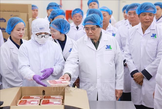 Thủ tướng Phạm Minh Chính thăm, khảo sát các dự án trọng điểm của tỉnh Vĩnh Phúc