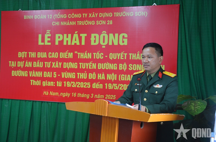 Hoàn thành 65% khối lượng cầu Tiên Tân (Hà Nam) trước lũ tiểu mãn