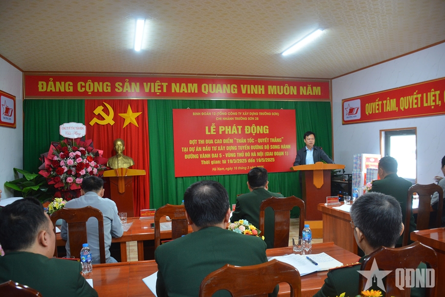 Hoàn thành 65% khối lượng cầu Tiên Tân (Hà Nam) trước lũ tiểu mãn
