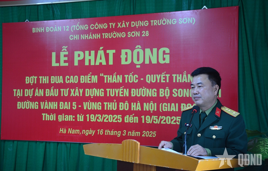 Hoàn thành 65% khối lượng cầu Tiên Tân (Hà Nam) trước lũ tiểu mãn