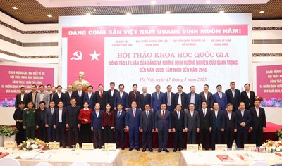 View - 	Hội thảo khoa học quốc gia tổng kết 10 năm công tác lý luận