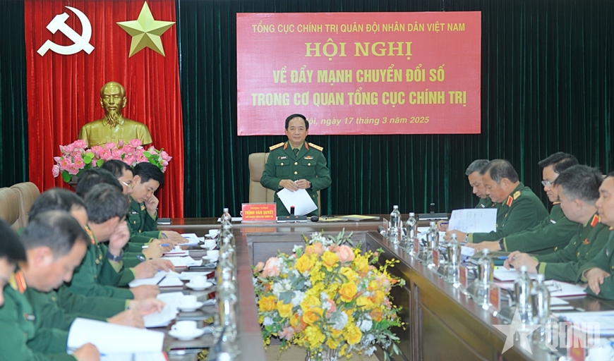 Đẩy mạnh chuyển đổi số trong Cơ quan Tổng cục Chính trị Quân đội nhân dân Việt Nam