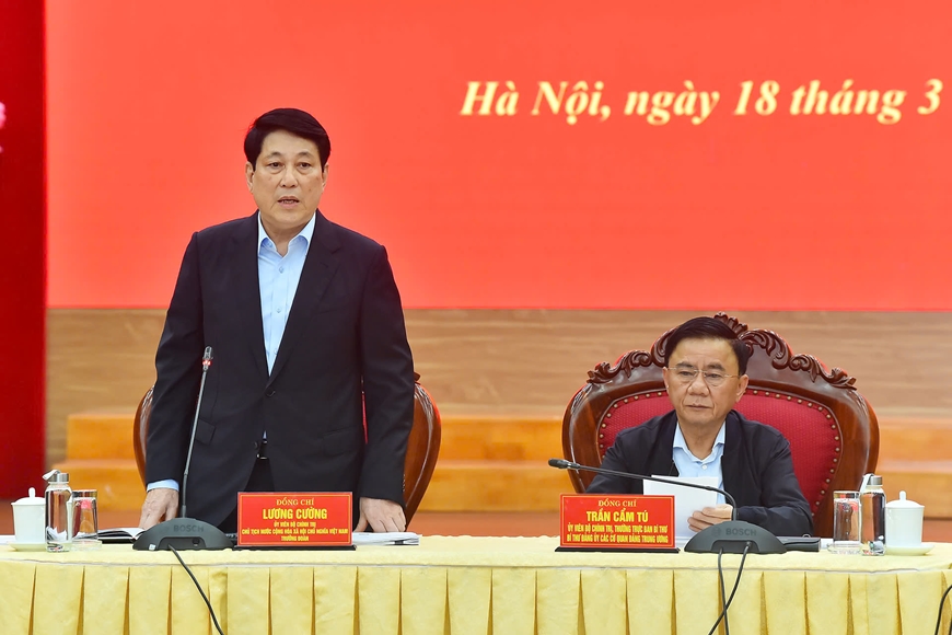 Thông qua dự thảo báo cáo kết quả kiểm tra của Đoàn kiểm tra Bộ Chính trị, Ban Bí thư đối với Đảng ủy các cơ quan đảng Trung ương