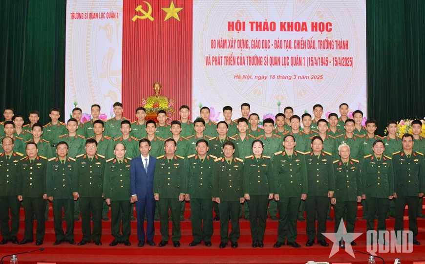 Khẳng định sự trưởng thành vượt bậc của Trường Sĩ quan Lục quân 1