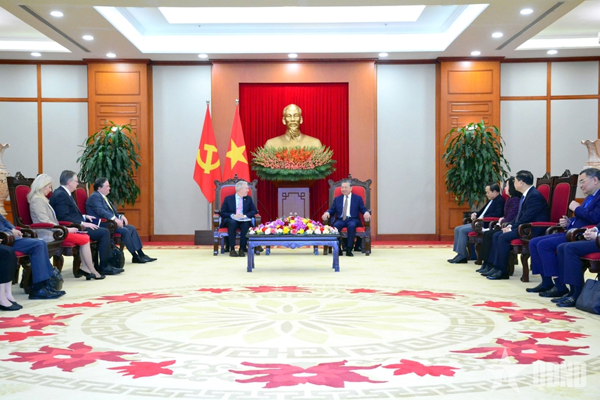 Tổng Bí thư Tô Lâm tiếp đoàn doanh nghiệp Hội đồng Kinh doanh Hoa Kỳ - ASEAN