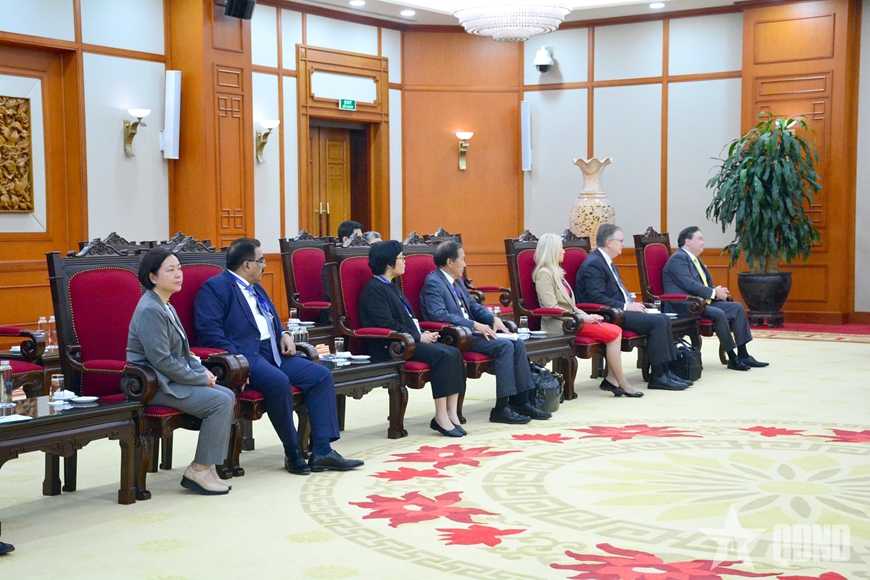 Tổng Bí thư Tô Lâm tiếp đoàn doanh nghiệp Hội đồng Kinh doanh Hoa Kỳ - ASEAN