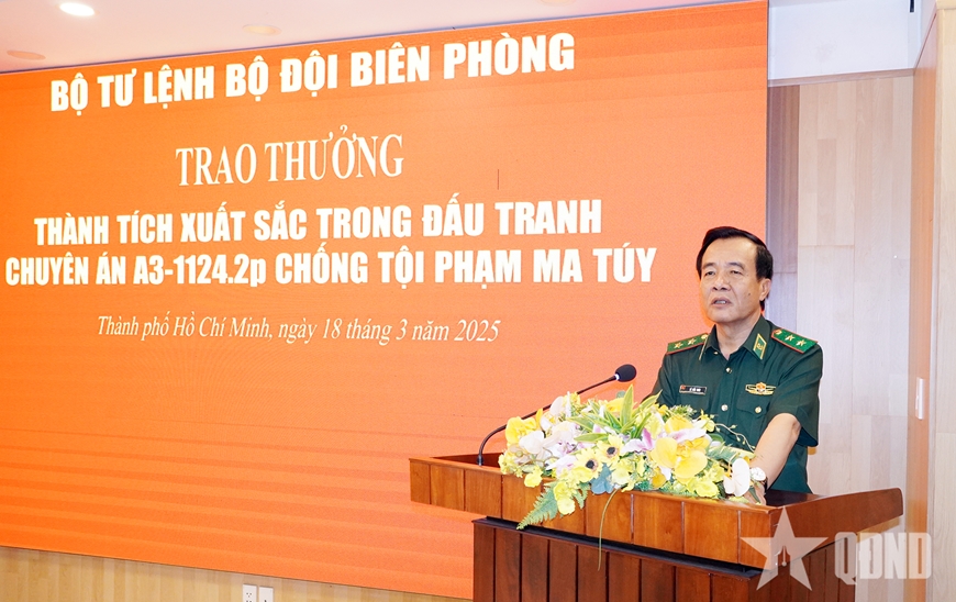 Trao thưởng các đơn vị đấu tranh tội phạm ma túy tại TP Hồ Chí Minh, Long An, Tây Ninh
