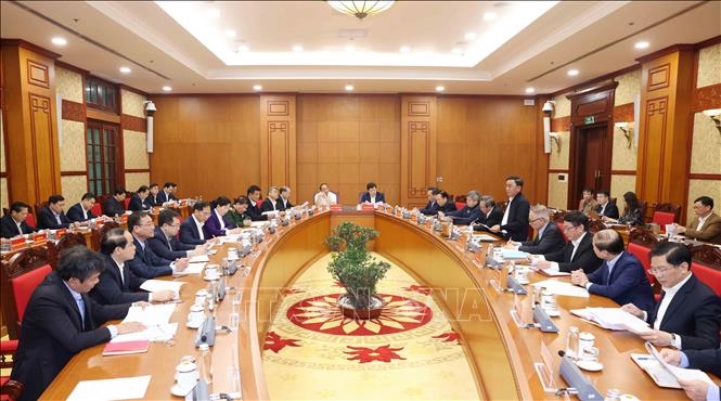 Hội nghị triển khai Chương trình làm việc của Bộ Chính trị, Ban Bí thư năm 2025