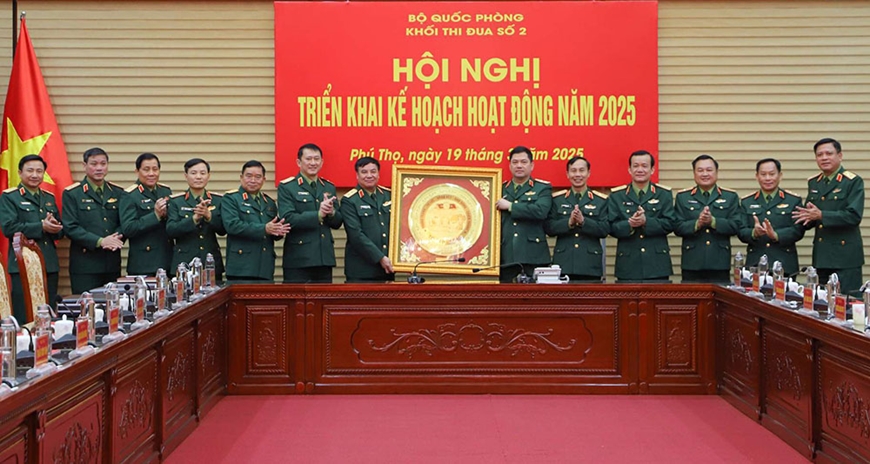 Khối thi đua số 2, Bộ Quốc phòng triển khai kế hoạch hoạt động thi đua năm 2025