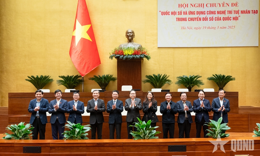Chủ tịch Quốc hội Trần Thanh Mẫn: Khoa học công nghệ, chuyển đổi số là yếu tố then chốt xây dựng Quốc hội khoa học, hiệu quả