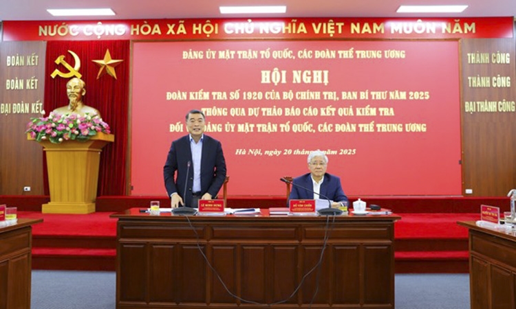 Hoàn thành sắp xếp các tổ chức chính trị - xã hội, hội quần chúng trước ngày 15-7