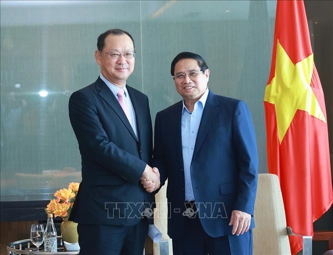 Thủ tướng Phạm Minh Chính làm việc với các nhà đầu tư lớn tại Bà Rịa - Vũng Tàu