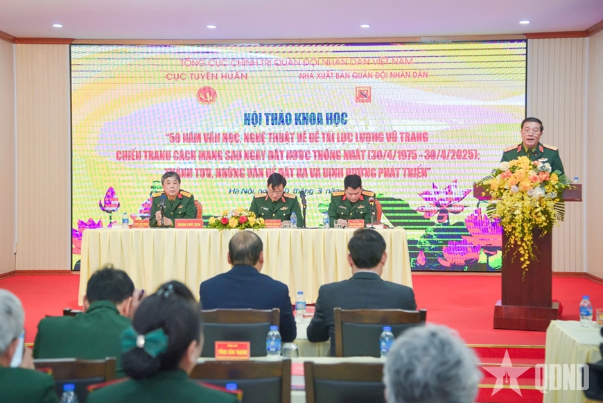 Sức sống mãnh liệt của văn học, nghệ thuật về đề tài lực lượng vũ trang, chiến tranh cách mạng