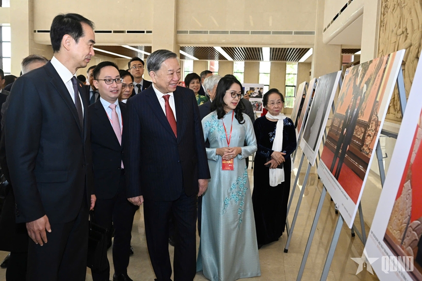 Tổng Bí thư Tô Lâm dự chương trình “Gặp gỡ lưu học sinh, sinh viên Việt Nam - Trung Quốc các thời kỳ”