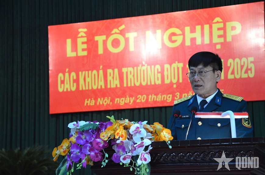 Học viện Phòng không - Không quân tổ chức Lễ tốt nghiệp các khóa ra trường đợt 1 năm 2025