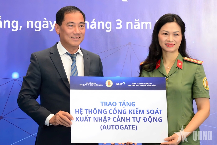 Sân bay quốc tế Đà Nẵng áp dụng hệ thống kiểm soát xuất, nhập cảnh tự động