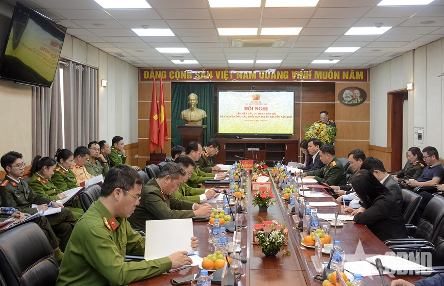 Phối hợp tuyên truyền sâu rộng các hoạt động kỷ niệm 80 năm Ngày truyền thống Công an nhân dân