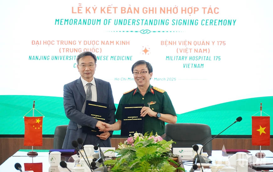 Bệnh viện Quân y 175 hợp tác đào tạo, phát triển chuyên môn, y học cổ truyền