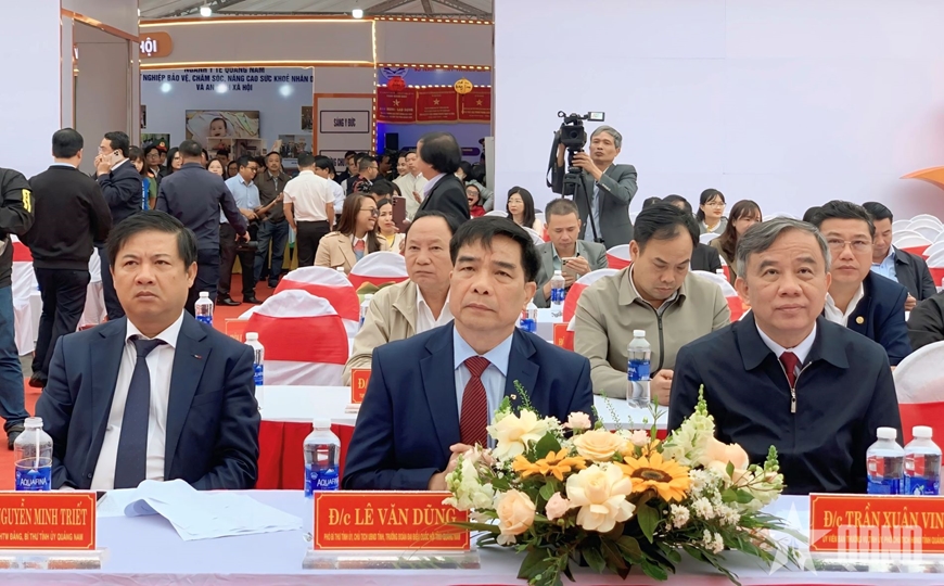 Quảng Nam: Khai mạc Triển lãm, trưng bày thành tựu và sản phẩm đặc trưng OCOP