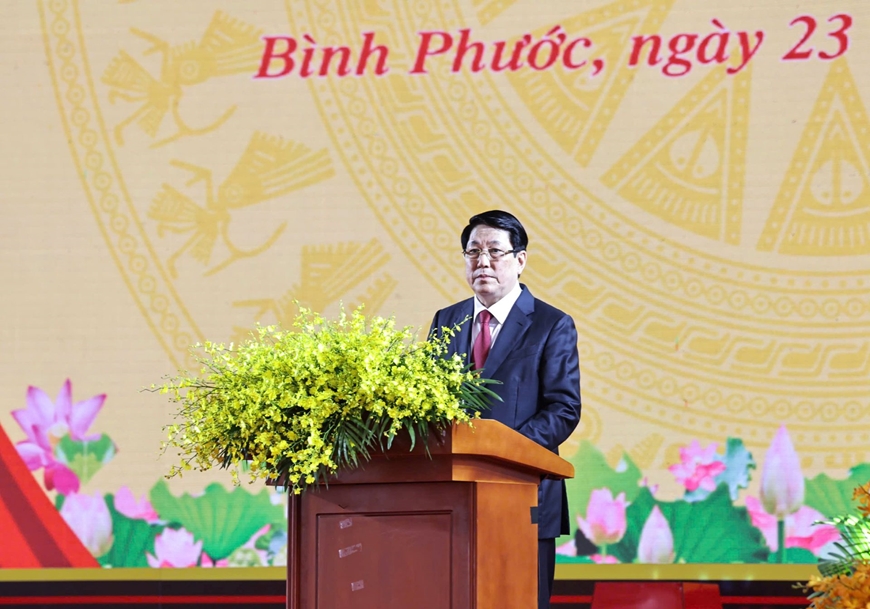 Chủ tịch nước Lương Cường dự Lễ kỷ niệm 50 năm Ngày Giải phóng tỉnh Bình Phước