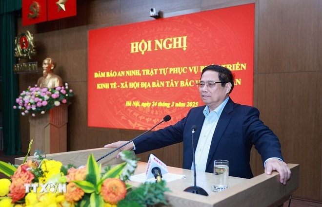 Thủ tướng Phạm Minh Chính: Phải kết hợp chặt chẽ giữa phát triển kinh tế - xã hội với bảo đảm quốc phòng, an ninh khu vực Tây Bắc