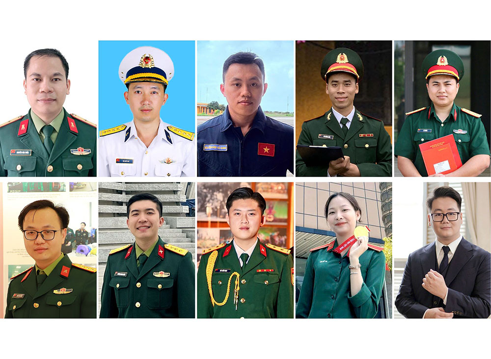 10 gương mặt trẻ tiêu biểu toàn quân năm 2024