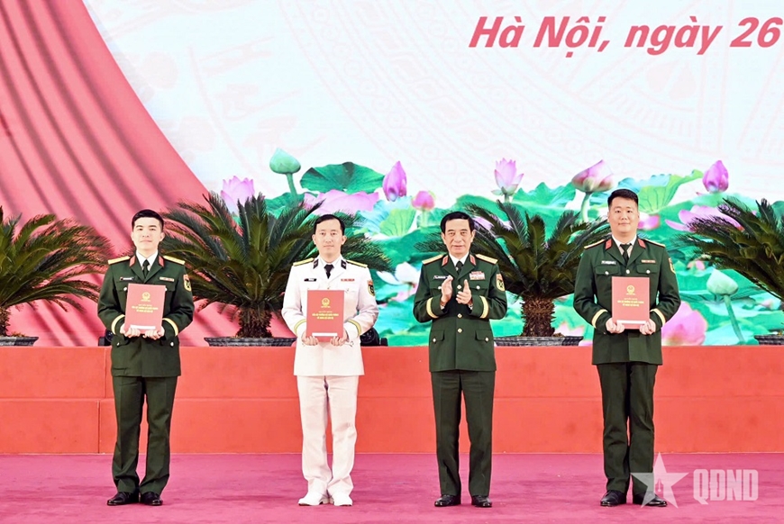 Đại tướng Phan Văn Giang dự Lễ tuyên dương Gương mặt trẻ tiêu biểu, Gương mặt trẻ triển vọng toàn quân năm 2024